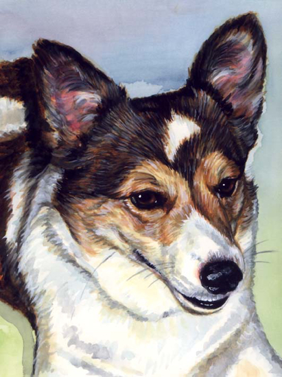 Dog Watercolor